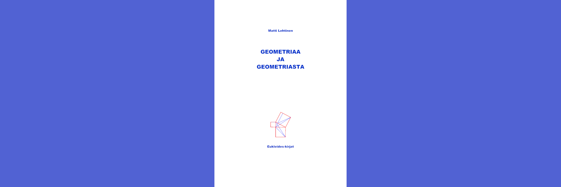 Kirjallisuutta: Geometriaa ja geometriasta