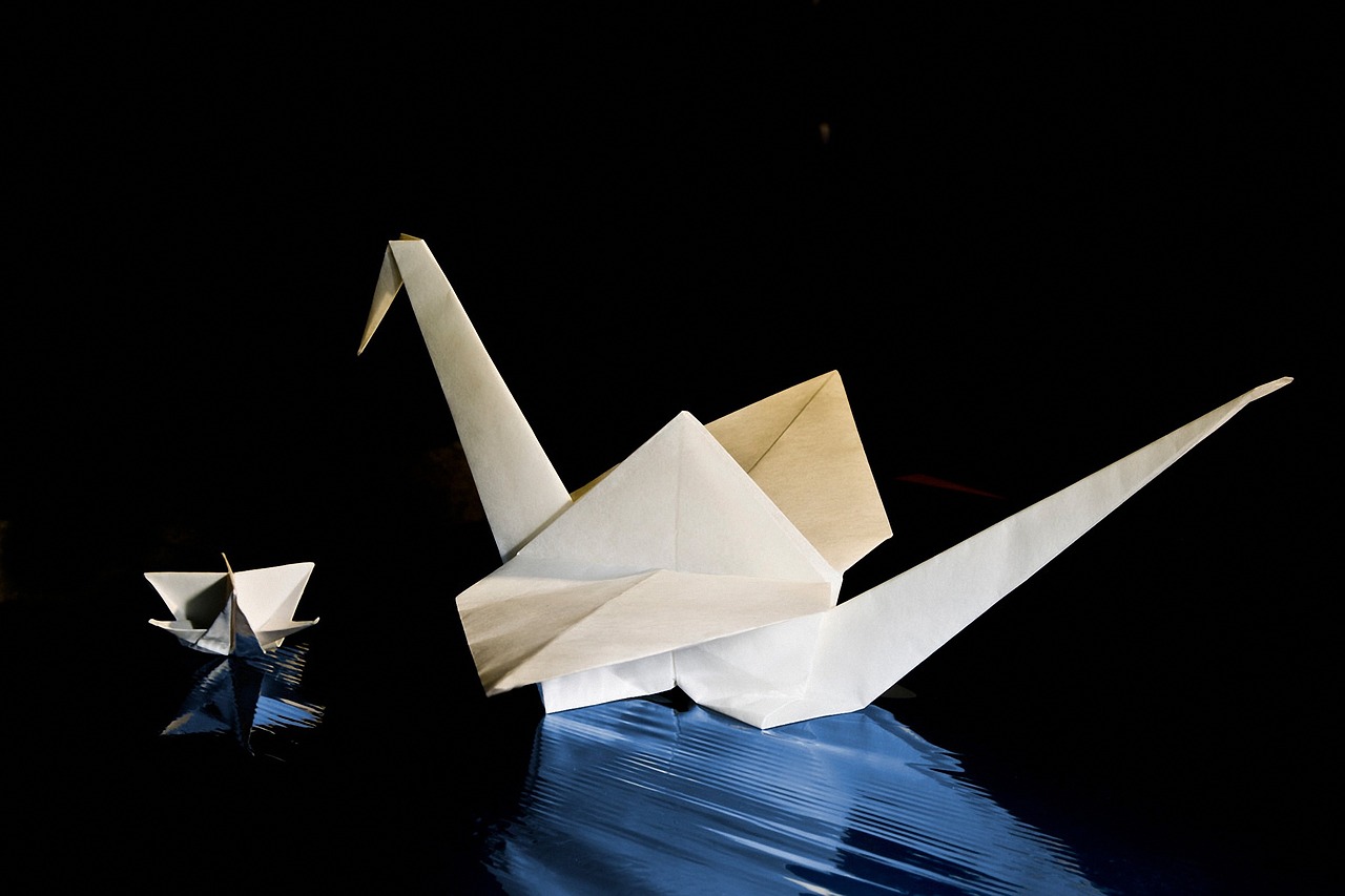 Origameja avaruudessa
