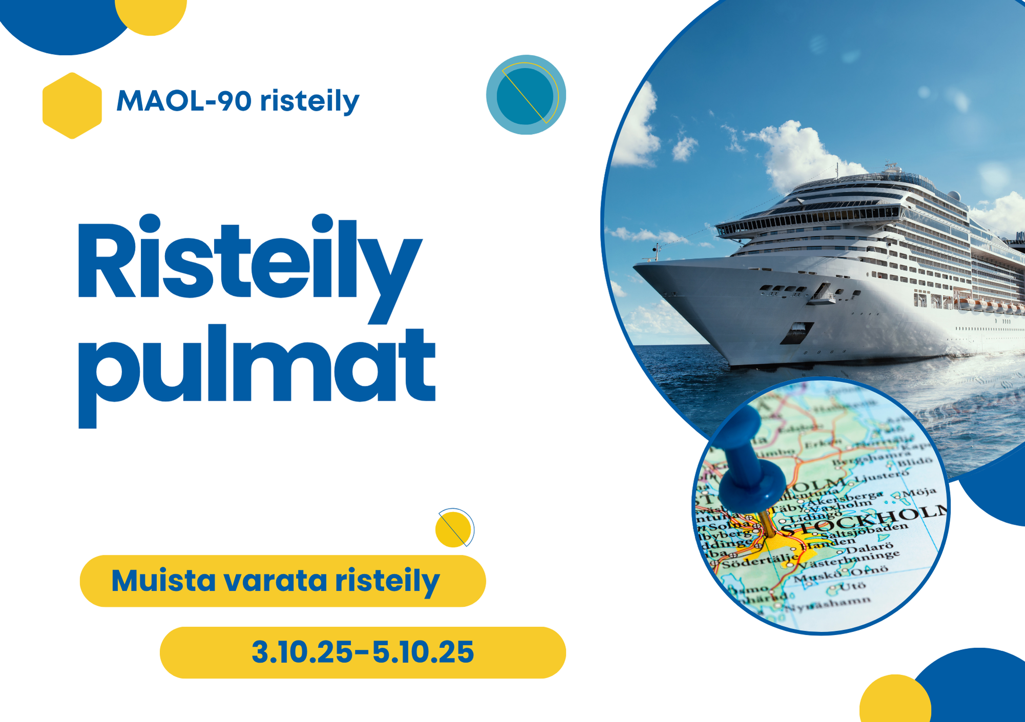 Elokuun pulmat 2025: Risteilypulmat