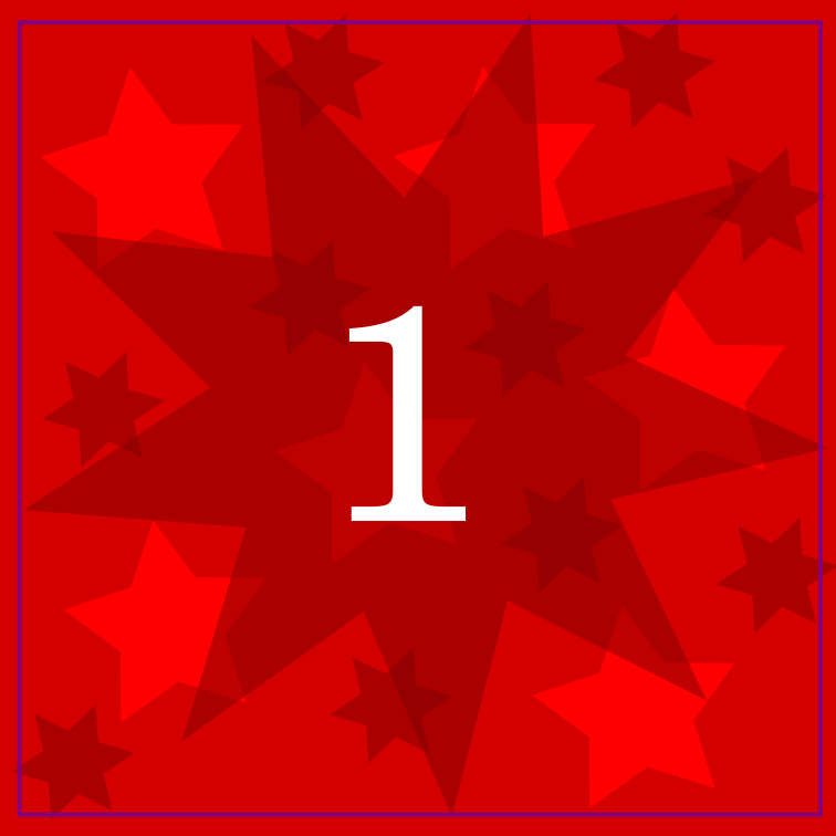 Joulukalenteri 2025, luukku 1