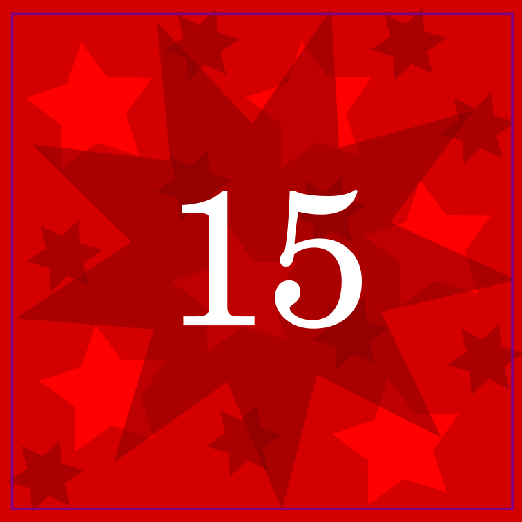 Joulukalenteri 2025, Luukku 15