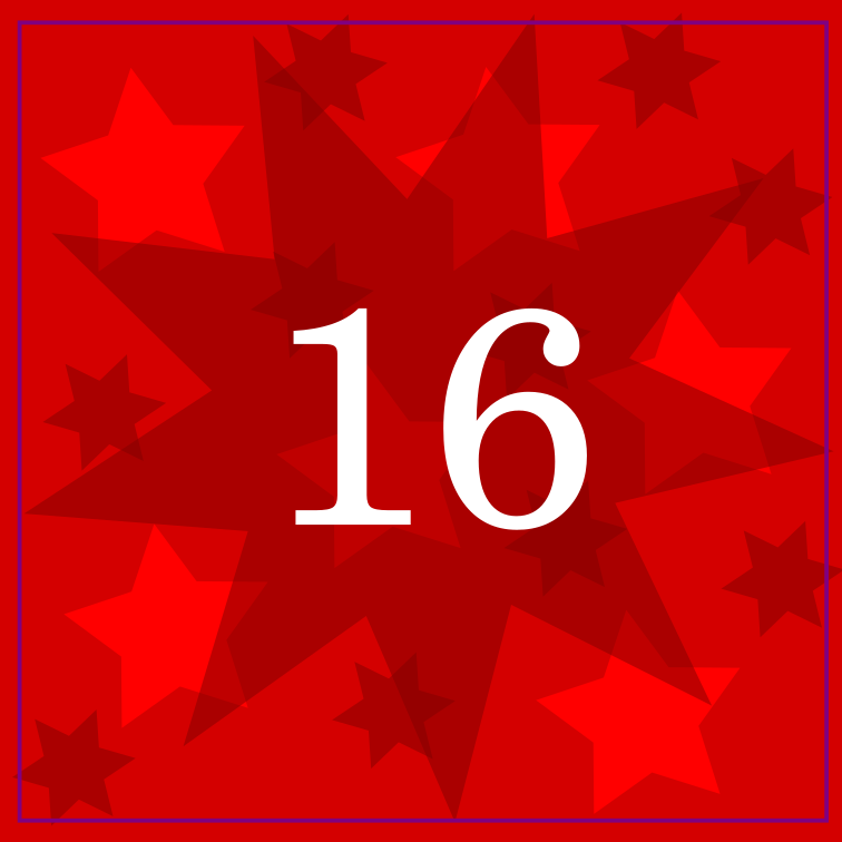 Joulukalenteri 2025, Luukku 16