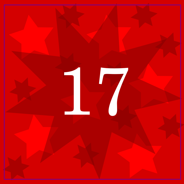 Joulukalenteri 2025, Luukku 17