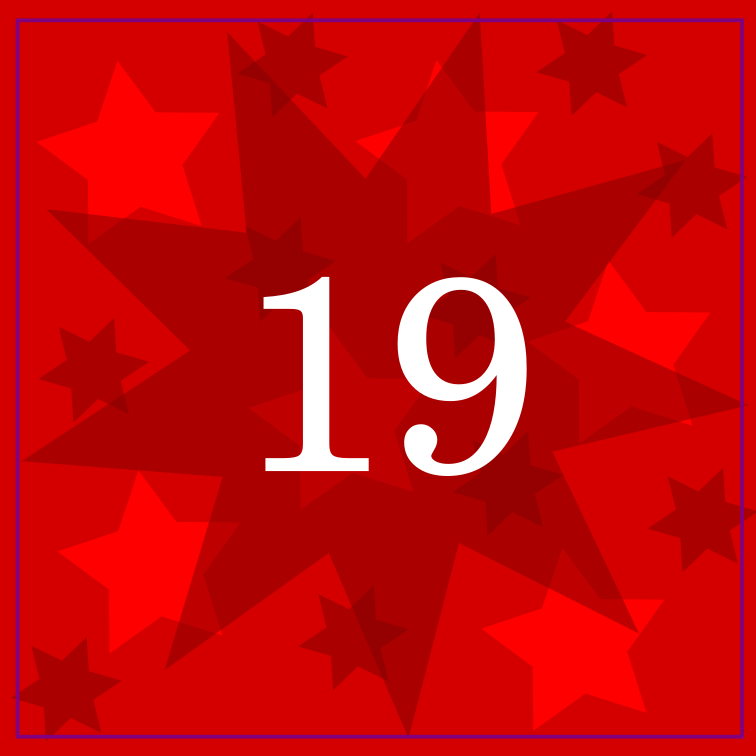 Joulukalenteri 2025, Luukku 19