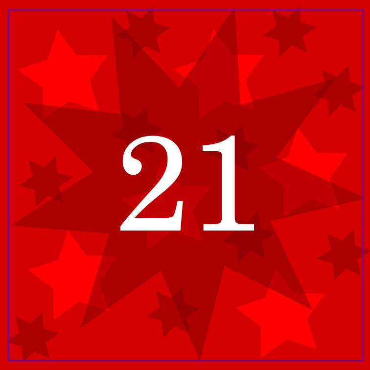 Joulukalenteri 2025, Luukku 21