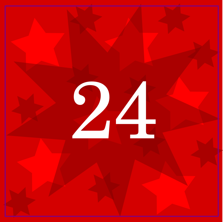 Joulukalenteri 2025, luukku 24