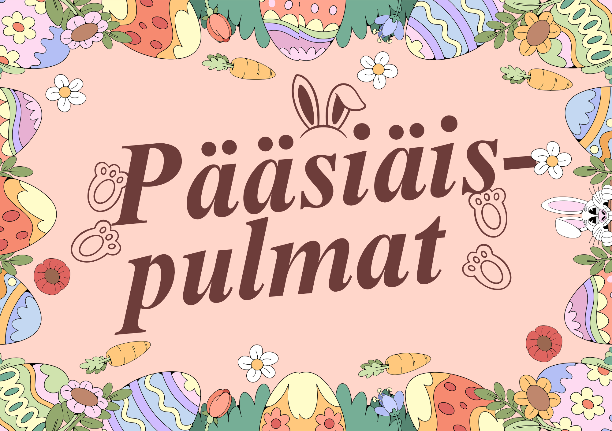 Huhtikuun pulmat: Pääsiäispulmia