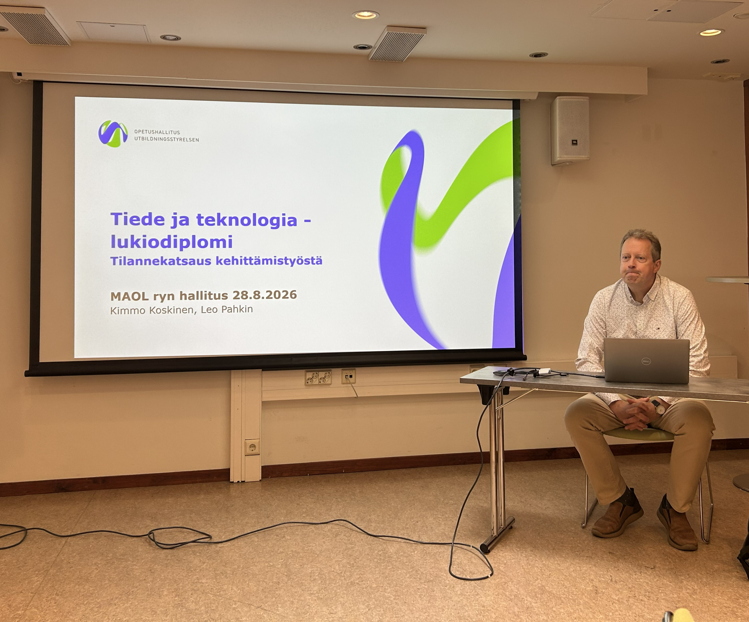 Tiede ja teknologia -lukiodiplomin pilotointi on käynnissä